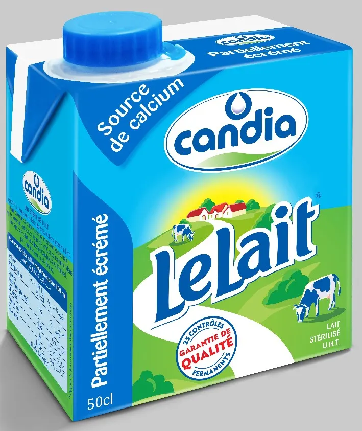 Lait Candia brique 500 ml