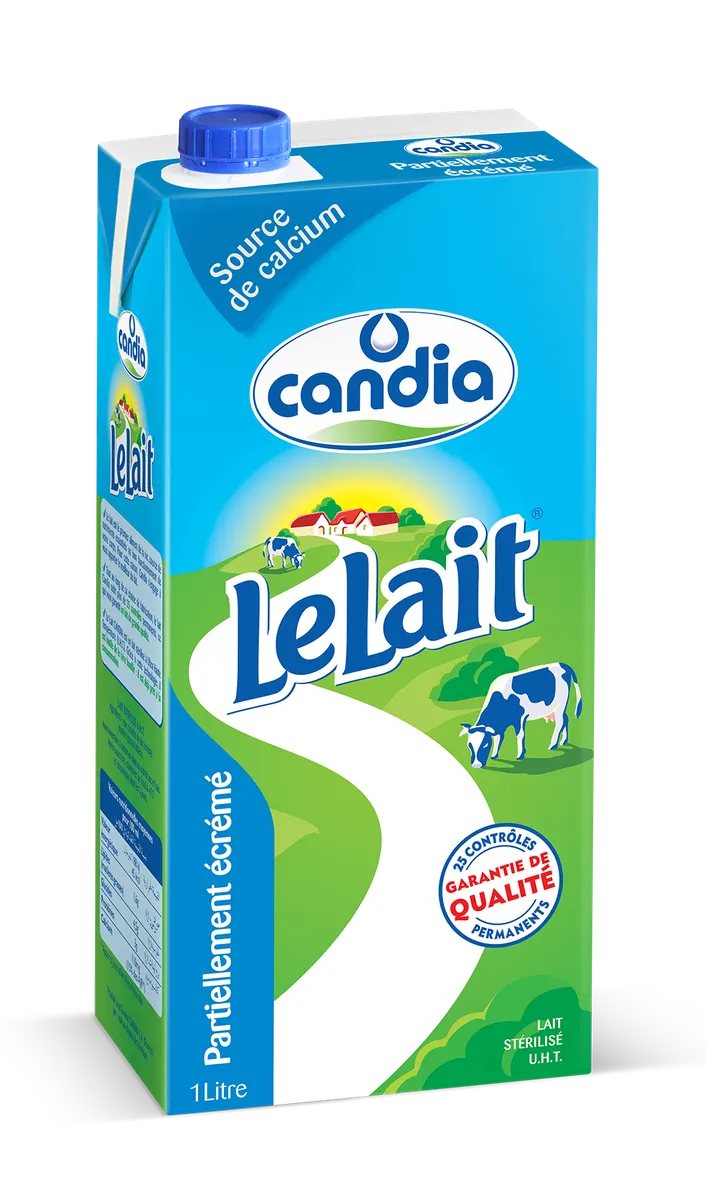 Lait demi-écrémé FR
