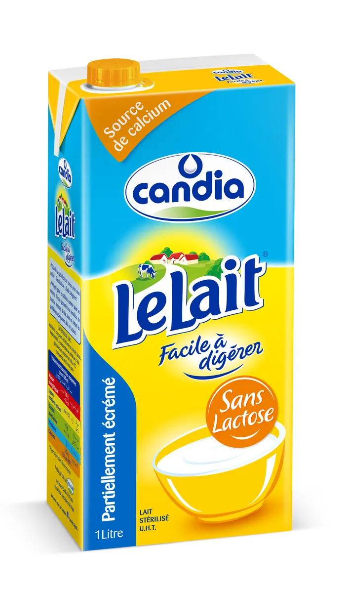 Lait sans lactose